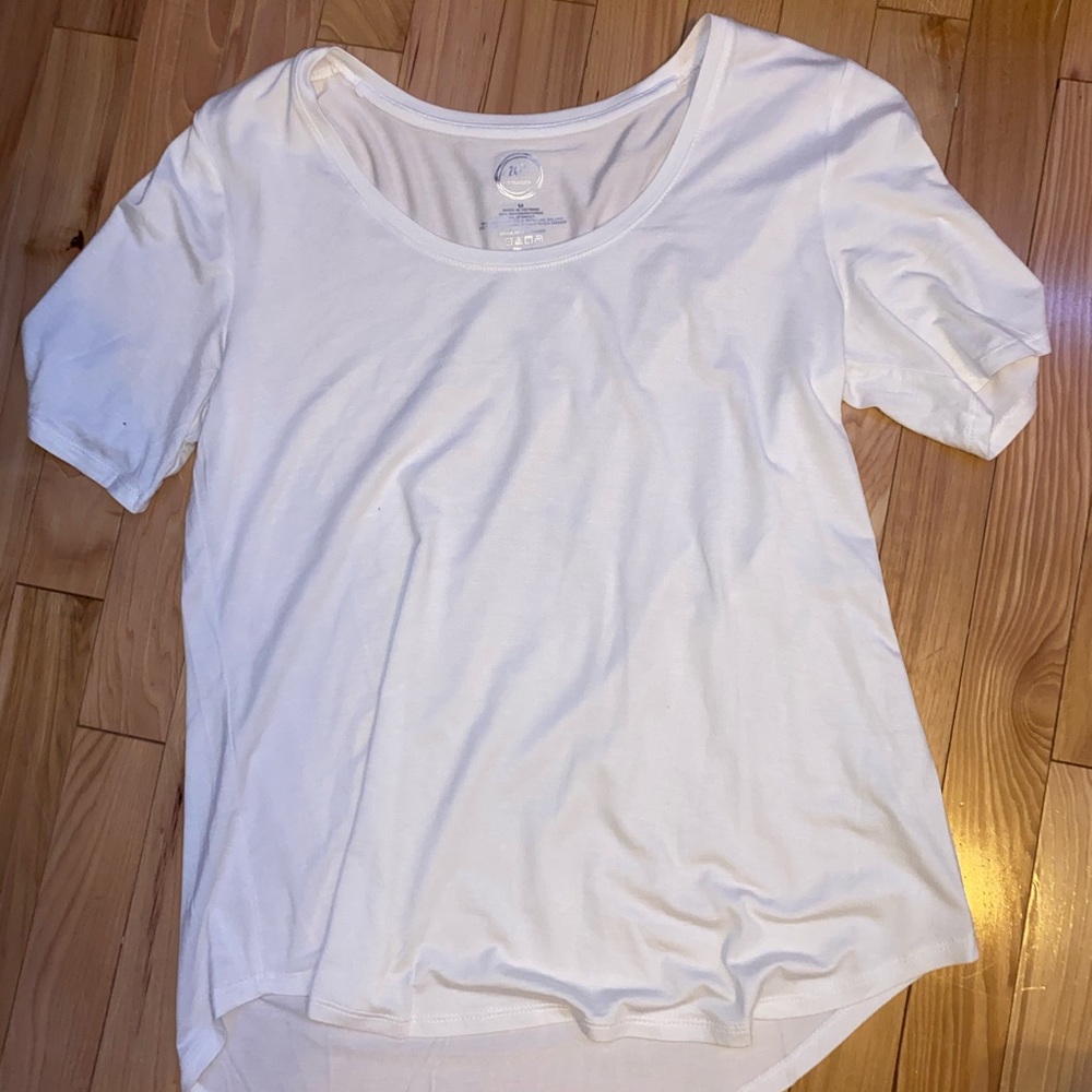 Simple White T-Shirt & Tank. Both $5.